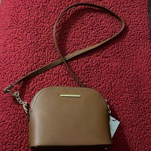 brown steve madden purse